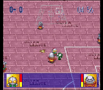 Ultra League - Moero! Soccer Daikessen!! (Japan) screen shot game playing